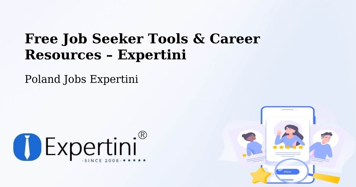 Free Job Seeker Tools & Career Resources – Łańcut - Łańcut, Poland Jobs Expertini