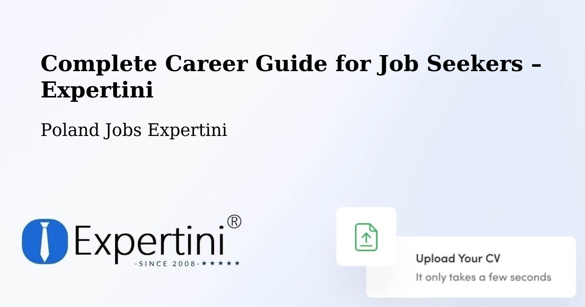 Career Guide for Job Seekers – Łańcut - Łańcut, Poland Jobs Expertini